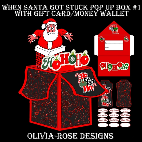 When Santa Got Stuck Pop Up Box #1    