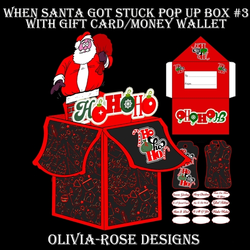 When Santa Got Stuck Pop Up Box #3    