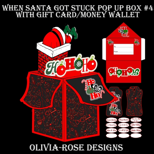 When Santa Got Stuck Pop Up Box #4    