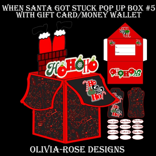 When Santa Got Stuck Pop Up Box #5    