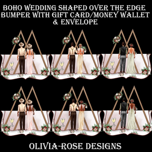 Boho Wedding Shaped Over The Edge Bumper Kit #1 