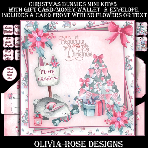 Christmas Bunnies Mini Kit #5 