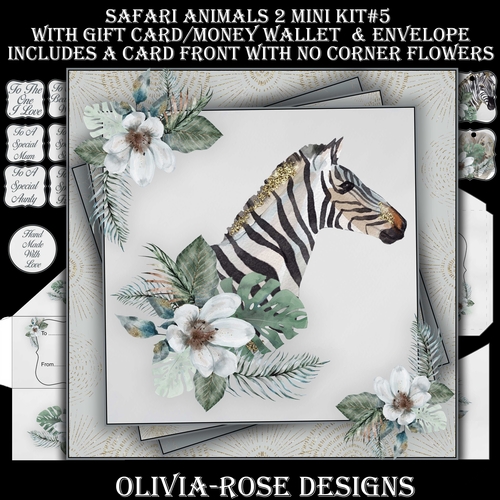 Safari Animals Mini 2 Kit #5 