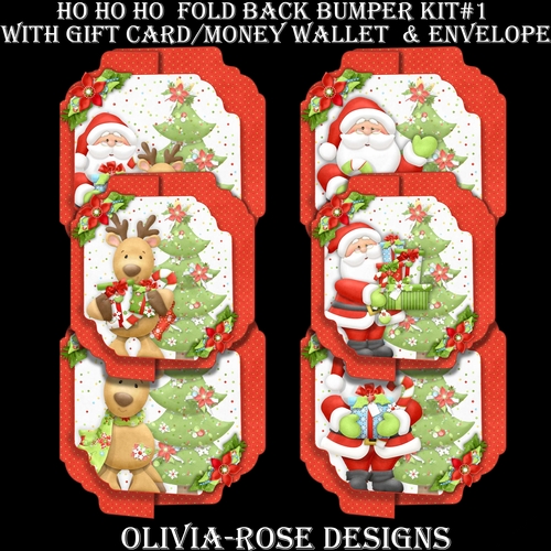 Ho Ho Ho Fold Back Bumper Kit#1   