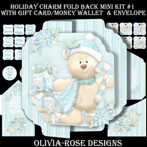 Holiday Charm Fold Back Mini Kit#1   