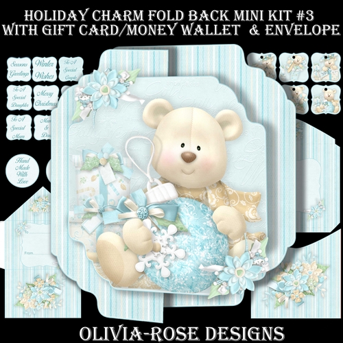 Holiday Charm Fold Back Mini Kit#3   