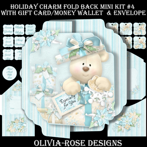 Holiday Charm Fold Back Mini Kit#4   
