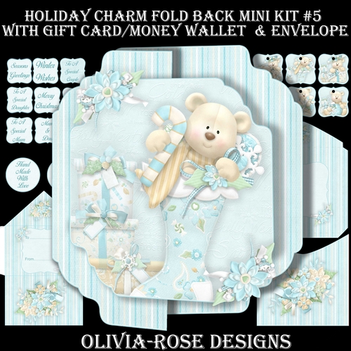 Holiday Charm Fold Back Mini Kit#5   