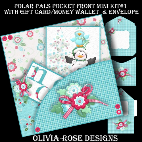 Polar Pals Pocket Front Mini Kit#1   