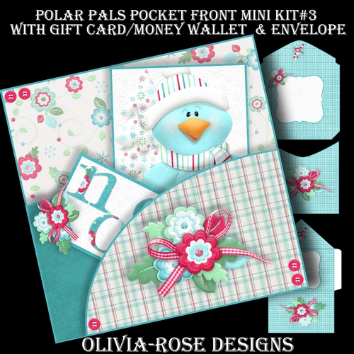 Polar Pals Pocket Front Mini Kit#3   