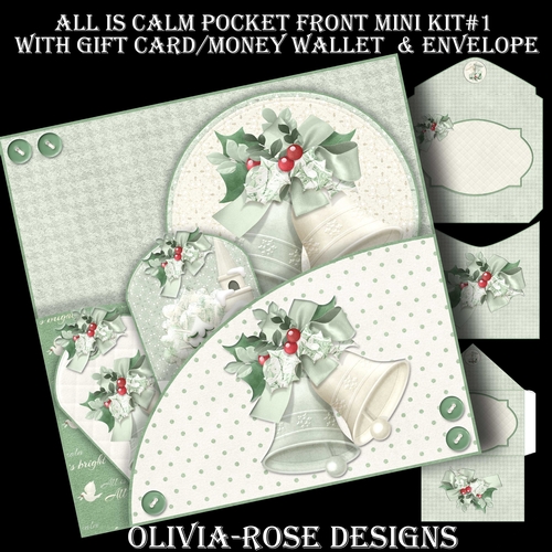 All is Calm Pocket Front Mini Kit#1   