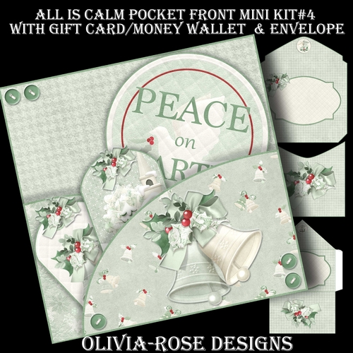 All is Calm Pocket Front Mini Kit#4   
