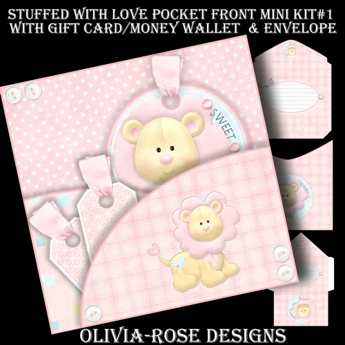 Stuffed With Love Pocket Front Mini Kit #1  