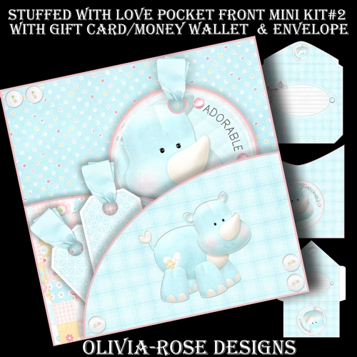 Stuffed With Love Pocket Front Mini Kit #2  
