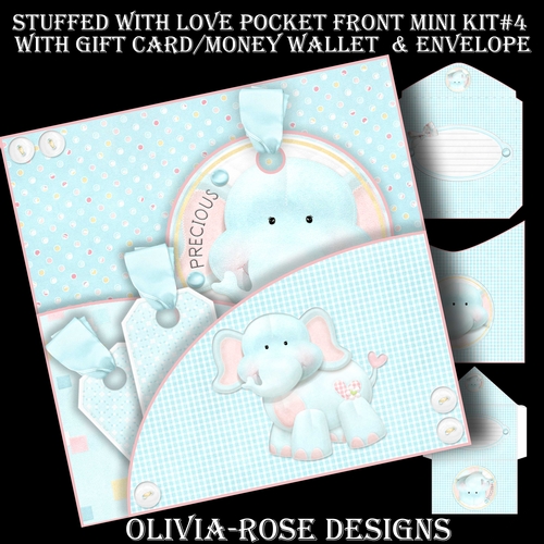 Stuffed With Love Pocket Front Mini Kit #4  