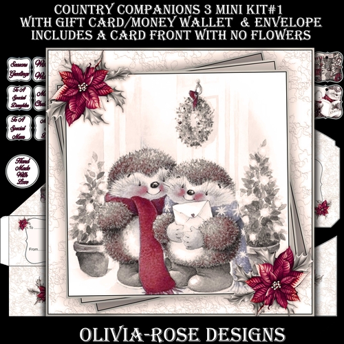 Country Companions 3 Mini Kit #1 