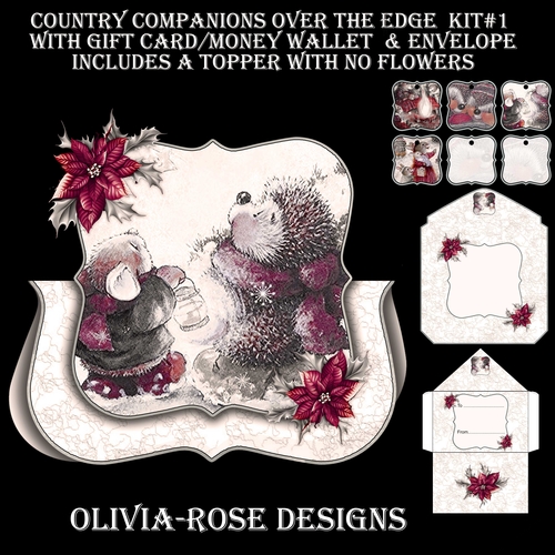 Country Companions Over The Edge Kit #1   AND AN  TOPPER  