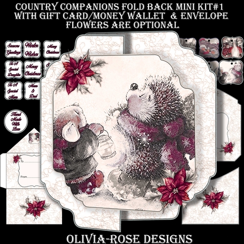 Country Companions Fold Back Mini Kit #1