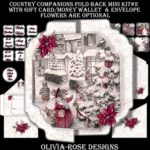 Country Companions Fold Back Mini Kit #2    