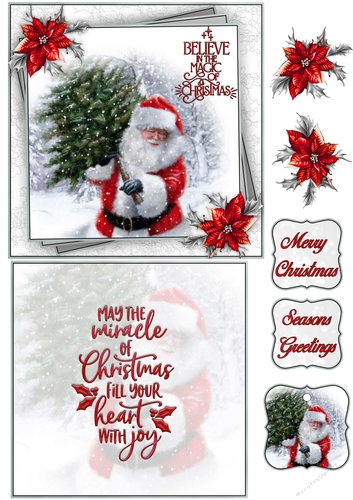 Believe In The Magic 6X6 Topper Sheet #1  