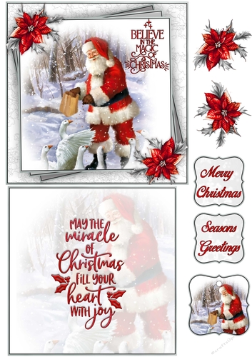 Believe In The Magic 6X6 Topper Sheet #3  