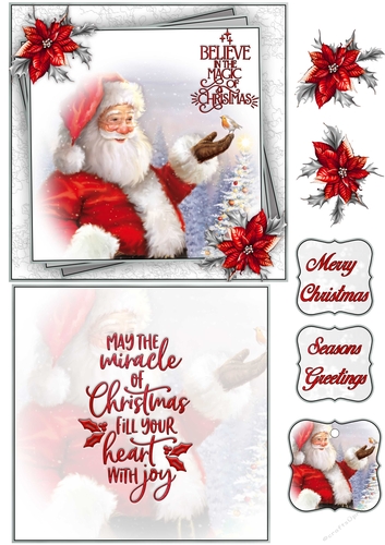 Believe In The Magic 6X6 Topper Sheet #4  
