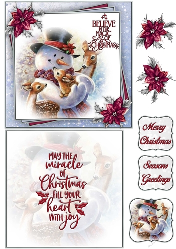Believe In The Magic 2 6X6 Topper Sheet #3  