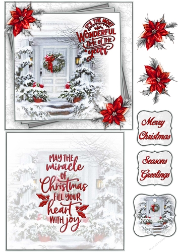 Most Wonderful Time 6X6 Topper Sheet #3  