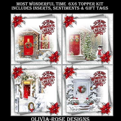 Most Wonderful Time 6X6 Kit #1  