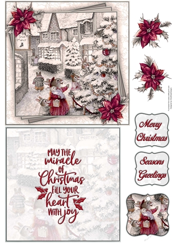 Country Companions 6X6 Topper Sheet #2  
