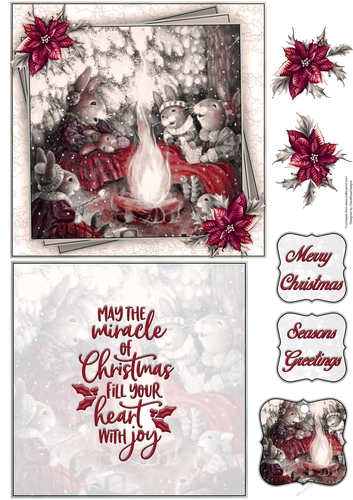 Country Companions 6X6 Topper Sheet #3  