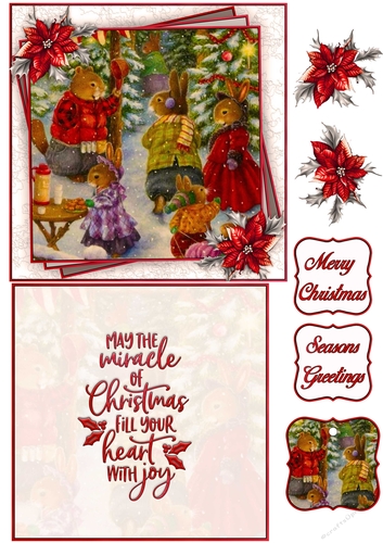 Country Companions 2 6X6 Topper Sheet #4  