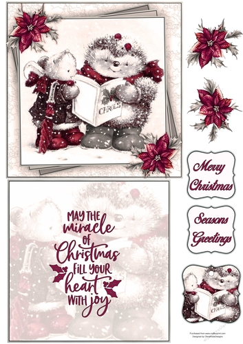 Country Companions 3 6X6 Topper Sheet #2  