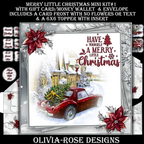 Merry Little Christmas Mini Kit #1 