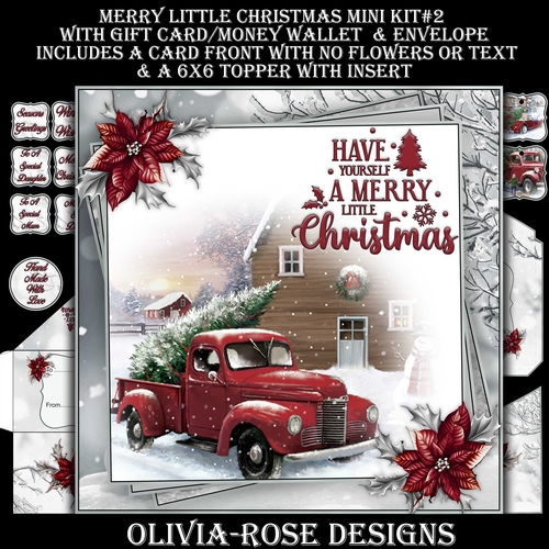 Merry Little Christmas Mini Kit #2 