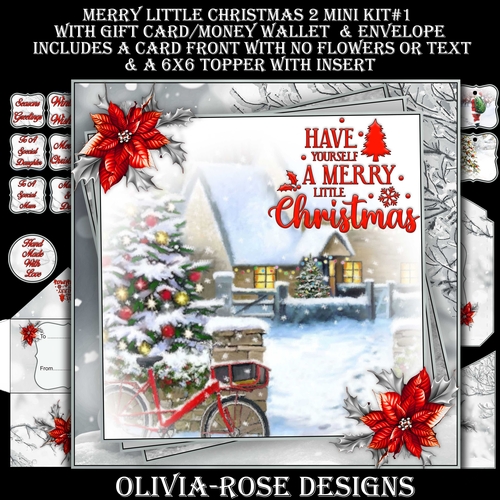 Merry Little Christmas 2 Mini Kit #1 