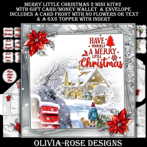 Merry Little Christmas 2 Mini Kit #2 