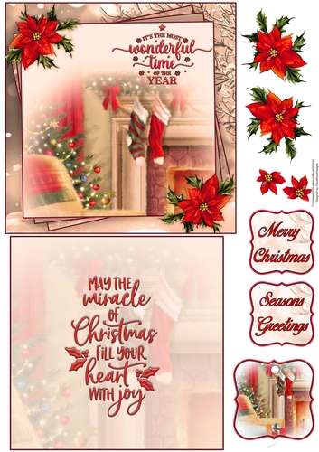 Most Wonderful Time 2 6X6 Topper Sheet #2 