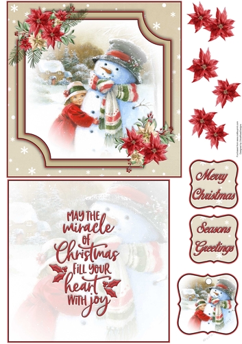 Christmas Time 6X6 Topper Sheet #2 