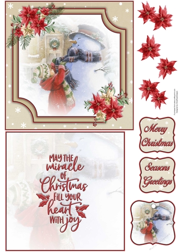 Christmas Time 6X6 Topper Sheet #4 