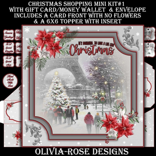Christmas Shopping Mini Kit #1  