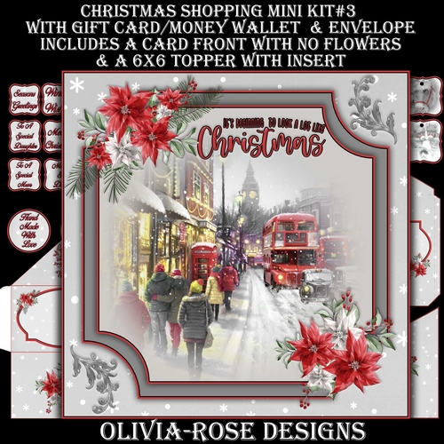 Christmas Shopping Mini Kit #3  