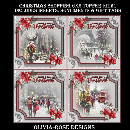 Christmas Shopping Topper Kit #1 