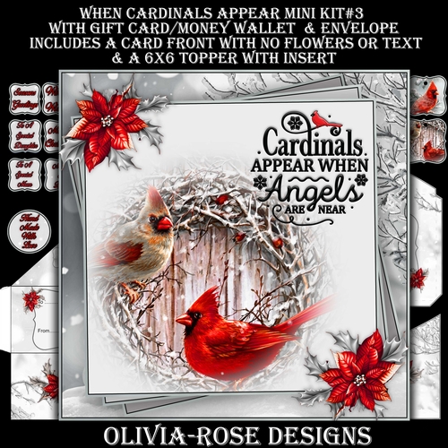 When Cardinals Appear Mini Kit #3  