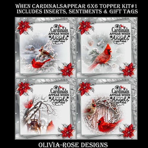 When Cardinals Appear Topper Kit #1 