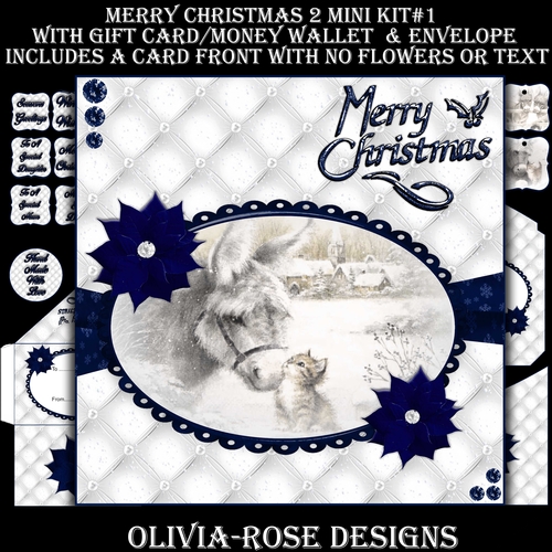 Merry Christmas 2 Mini Kit #1  