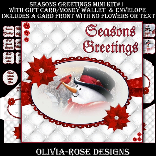 Seasons Greetings Mini Kit #1  