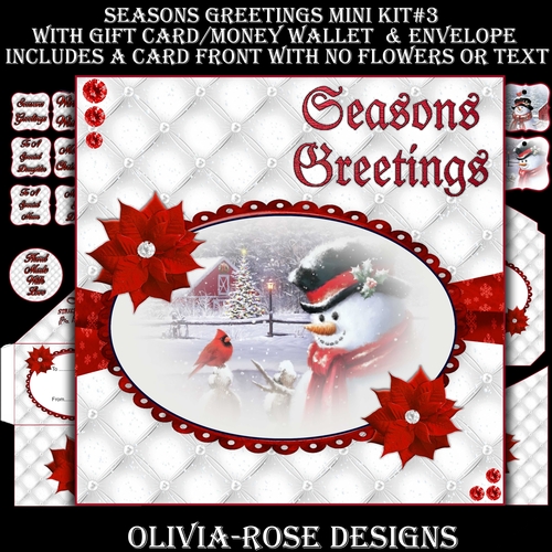 Seasons Greetings Mini Kit #3  