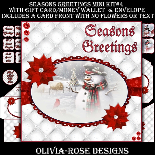 Seasons Greetings Mini Kit #4  