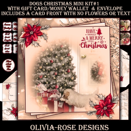Dogs Christmas Mini Kit #1  